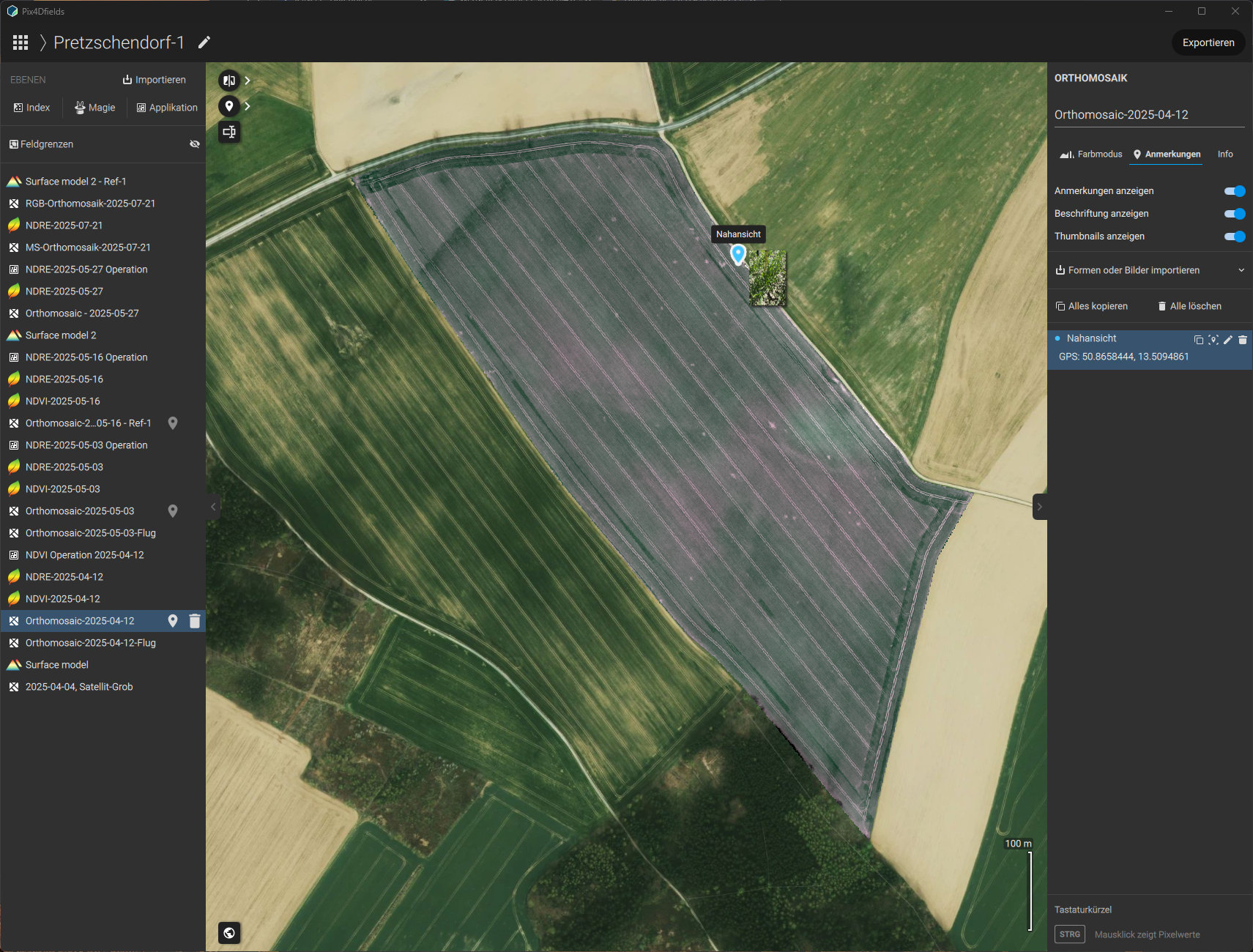 Precision Farming - Pflanzenmonitoring – Projektbild 2