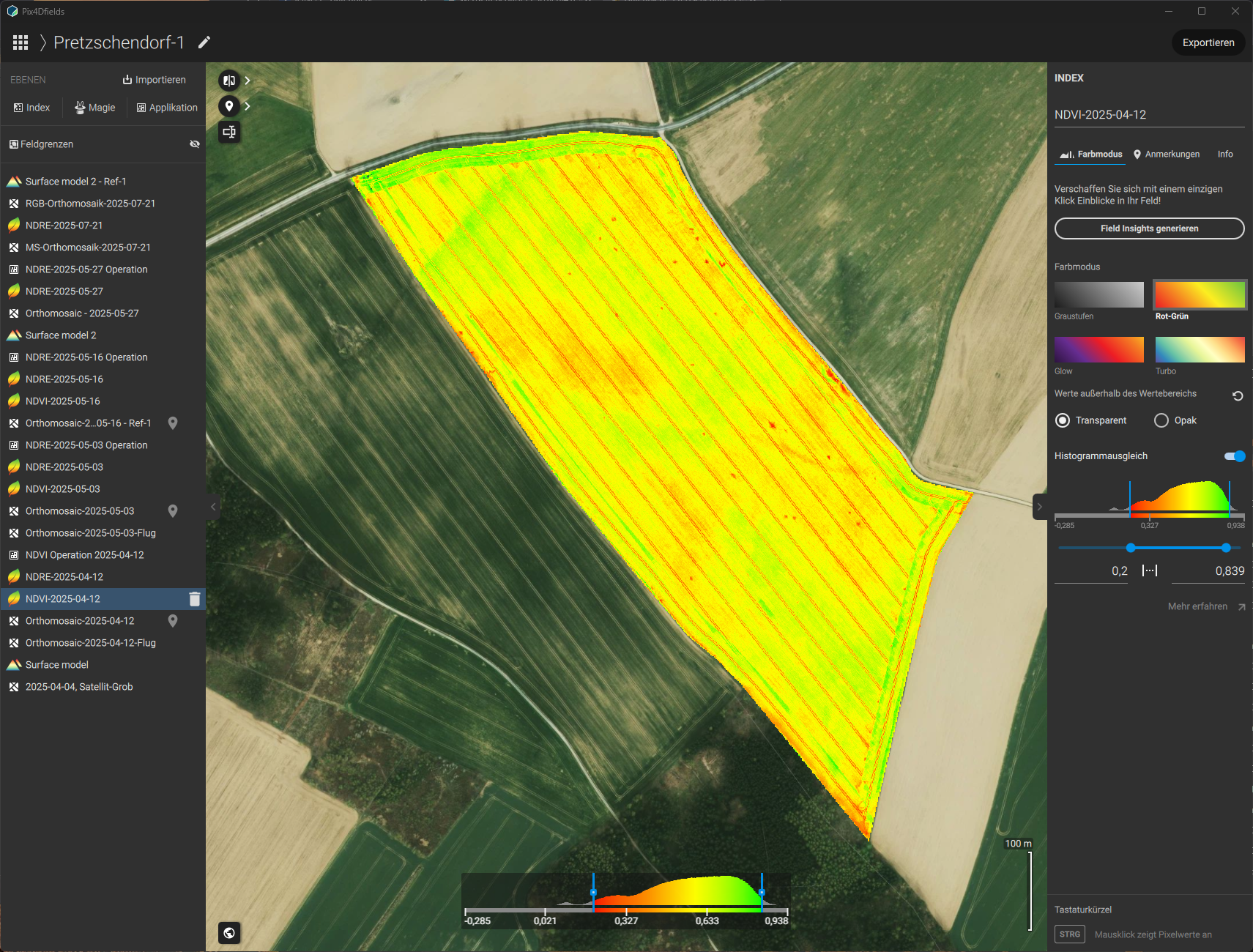 Precision Farming - Pflanzenmonitoring – Projektbild 3